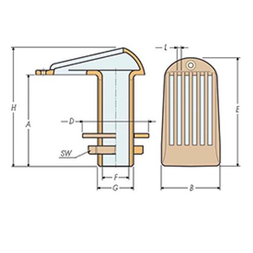 Guidi waterschep 1″x81mm