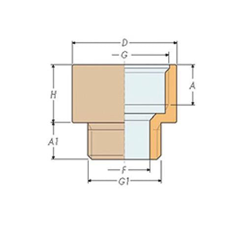 Guidi neusstuk 3/8″x1/4″