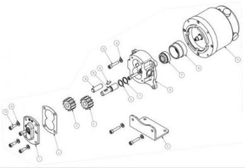 Rheinstrom dieseloliepomp EP40 12V