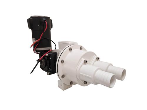 Rheinstrom membraanpomp M aluminium 12V recht