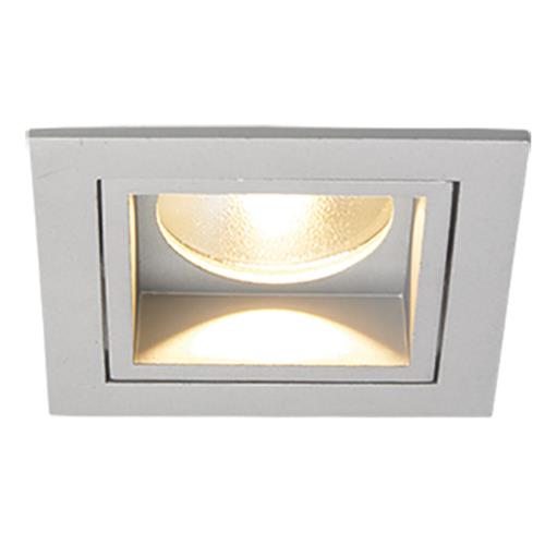 Prebit LED inbouwlamp EBQ7000-24 slave zilver/zwart 3.000K 21-30V 6,2W 20°