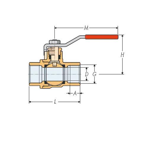 Hollex kogelafsluiter rvs316 1 1/4″