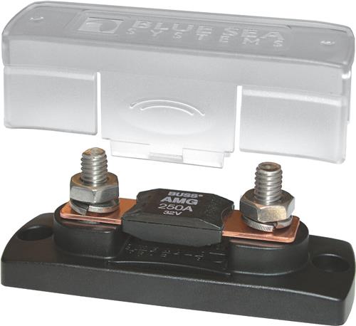 Blue Sea Systems zekeringblok MEGA 100–300A met afdekking