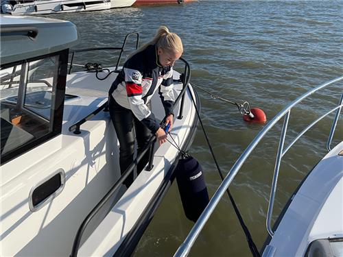 The Snubber Fender bevestiging & handgreep (set van 2, navy blauw)