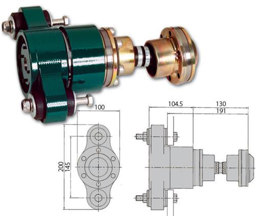 Aquadrive homokineet verlengd CV05
