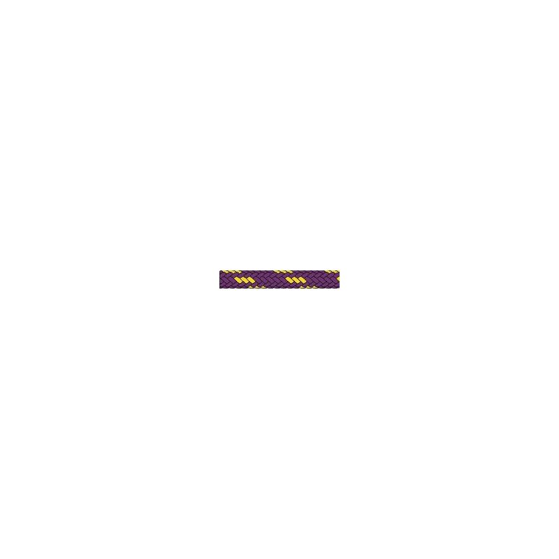 Tiptolest trim 6mm violet/fluor geel