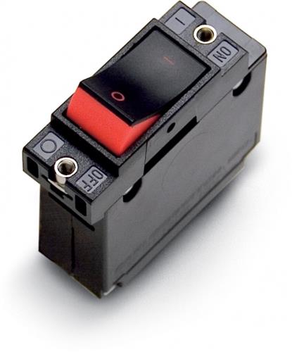 Mastervolt tuimelschakelaar enkelpolig rood 2,5A