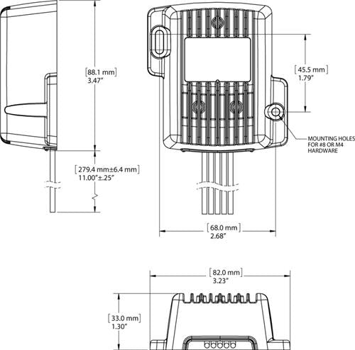 Blue Sea Systems Deckhand-dimmer 6A 12V (incl. schakelaar)