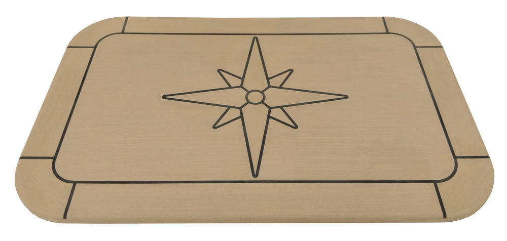 Tafelblad Eco teak Classic soft 37cm x 60cm