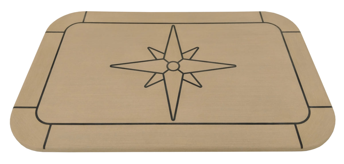 Eude Tafelblad Eco teak Classic soft 37 cm x 60 cm