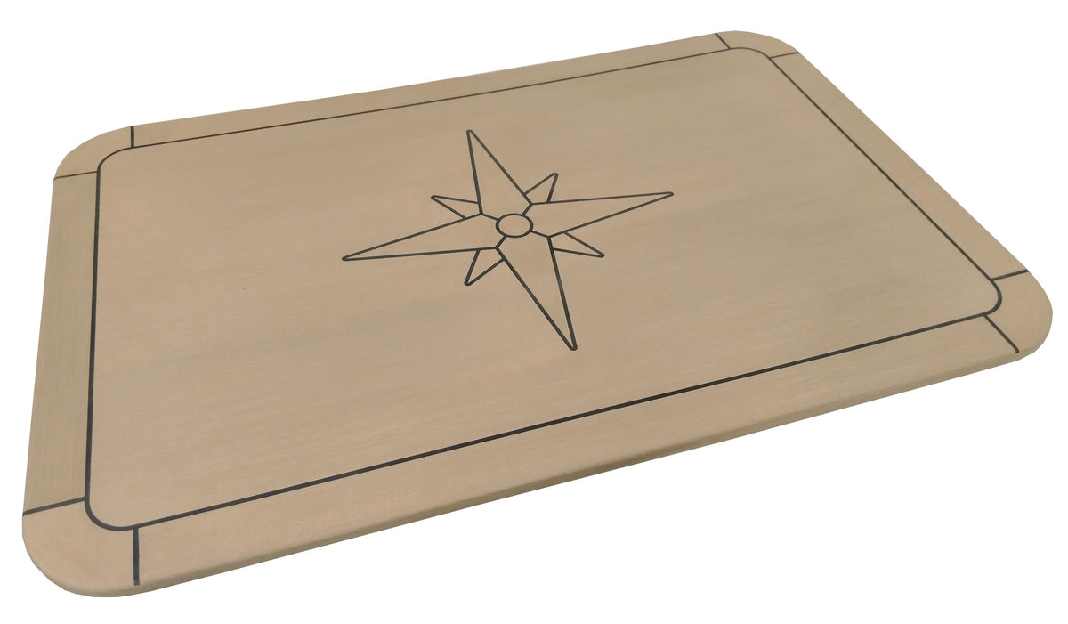 Tafelblad Eco teak Classic soft 58cm x 90cm – afbeelding 2