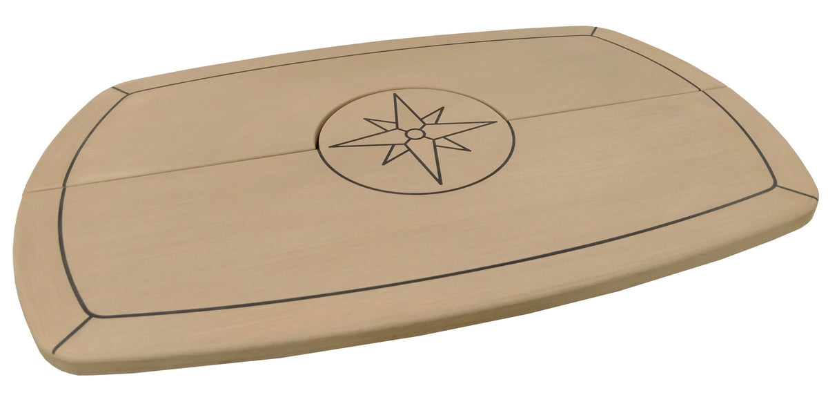 Tafelblad Eco teak Folding 61cm x 94cm – afbeelding 2