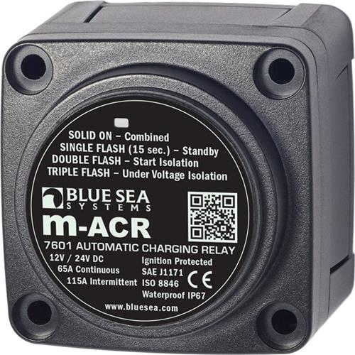 Blue Sea Systems-solenoïde M-Series 65A 12/24V ACR
