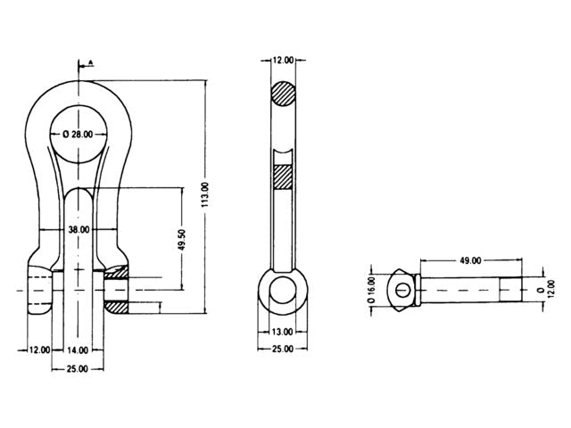 Kong Kettinggrijper rvs 10-12 mm