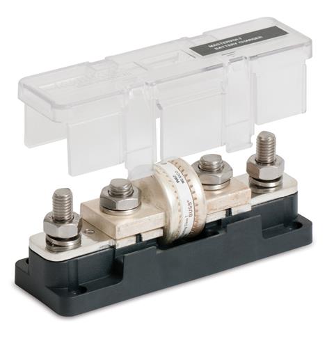 BEP Marine zekeringhouder Class-T 225A-400A 50VDC met extra aansluitbout 10mm (3/8″)