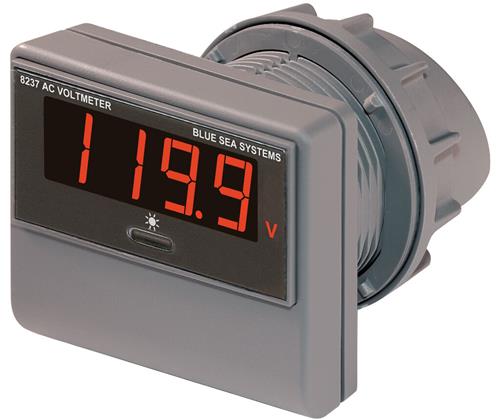 Blue Sea Systems digitale meter AC-spanning 80/249V 80-270V