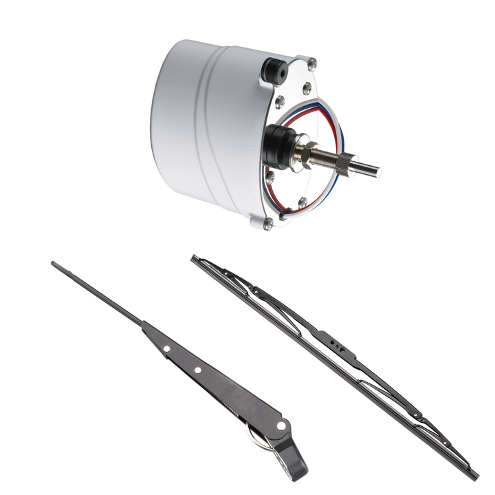 Talamex ruitenwisserset 12 V compleet met motor, arm en blad 280 mm