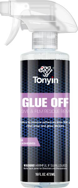 Tonyin Glue Off - Adhesive & Film Residuee Remover – 473 ml
