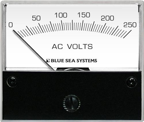 Blue Sea Systems voltmeter AC 0-250V 70mm