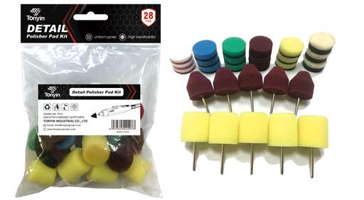 Tonyin Pad Kit For Detail Polisher – 1 kit