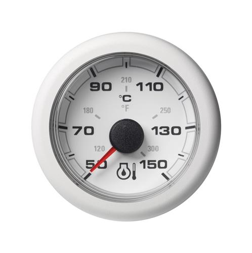 Veratron OceanLink motorolie temperatuurmeter cold-hot 150°C 12/24V 52mm wit