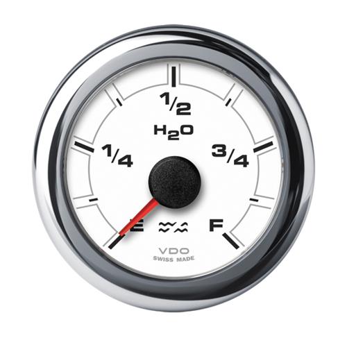 Veratron OceanLink vuilwater niveaumeter 52mm wit