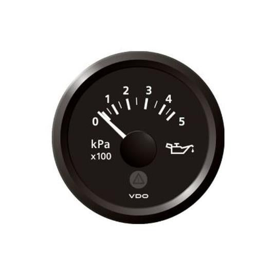 Veratron ViewLine Black motorolie drukmeter 0-5 Kpa TB 52mm