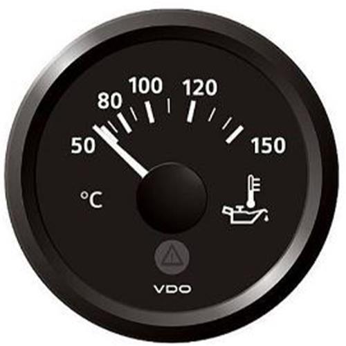 Veratron ViewLine Black motorolie temperatuurmeter 150°C SB 52mm