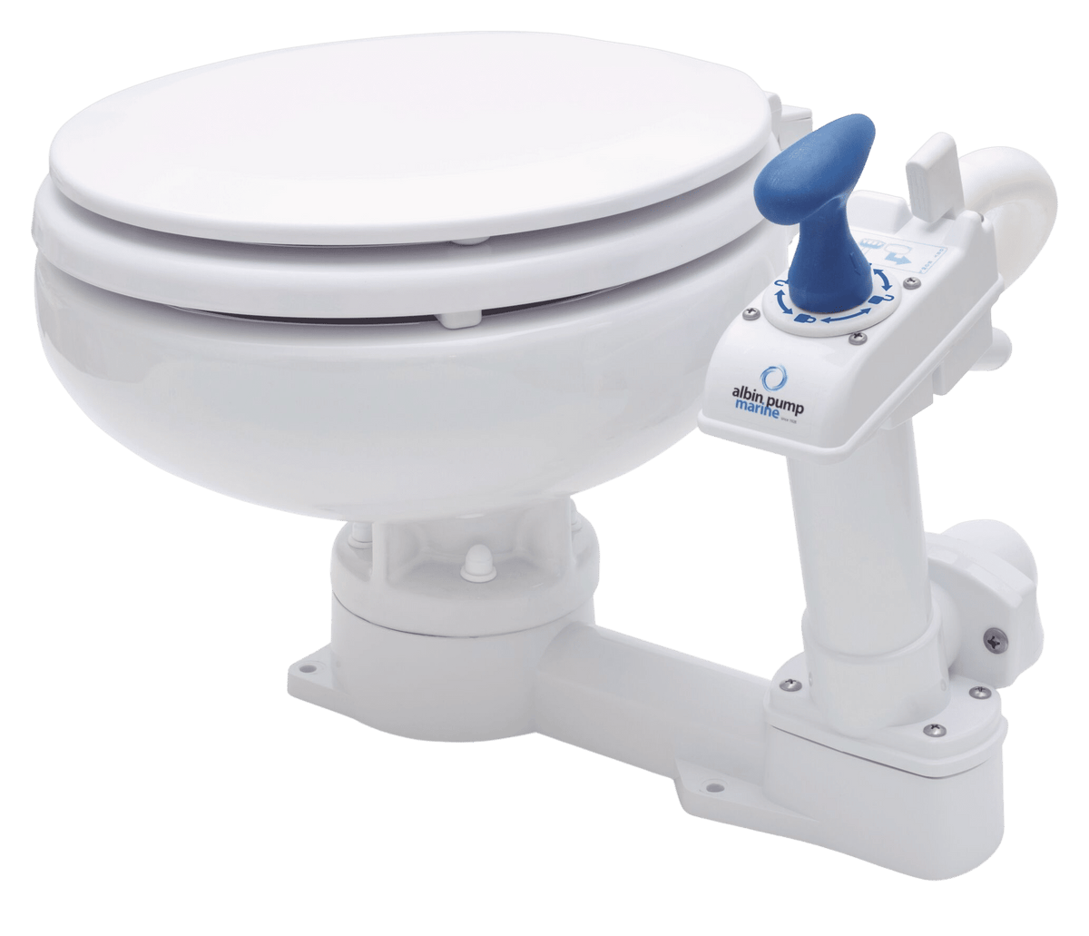 Albin Pump Marine Toilet compact laag