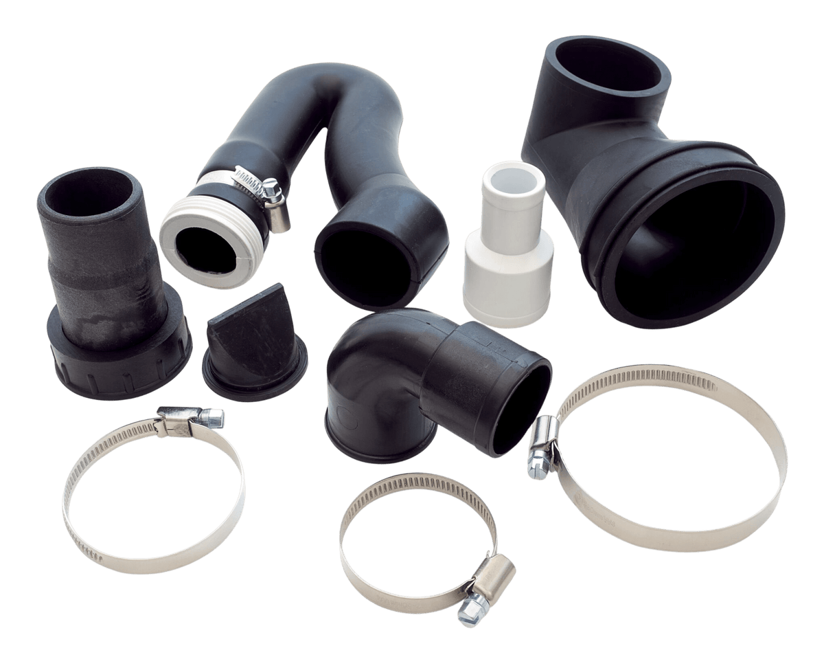 Albin Pump Marine Uitlaat elleboog design silent