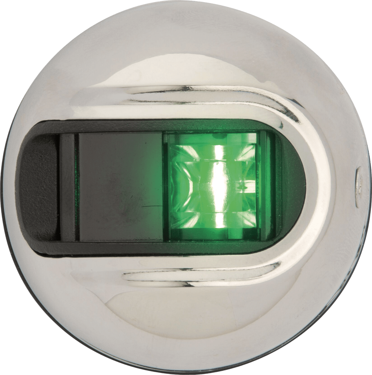 Attwood Stuurboordlicht led Lightarmor verticaal rond rvs