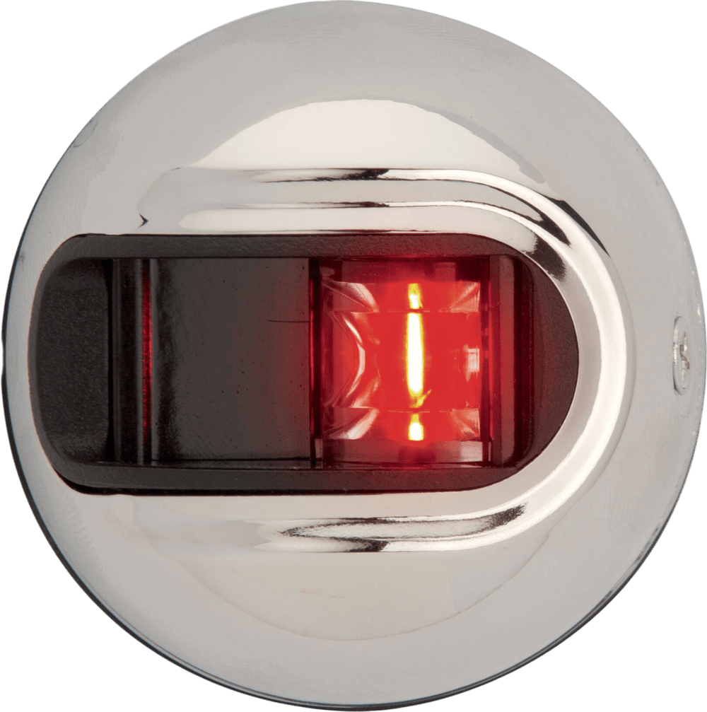 Bakboordlicht led Lightarmor verticaal rond rvs
