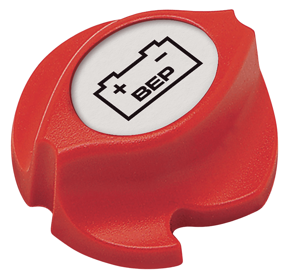 knop voor accuschakelaar rood 701 serie