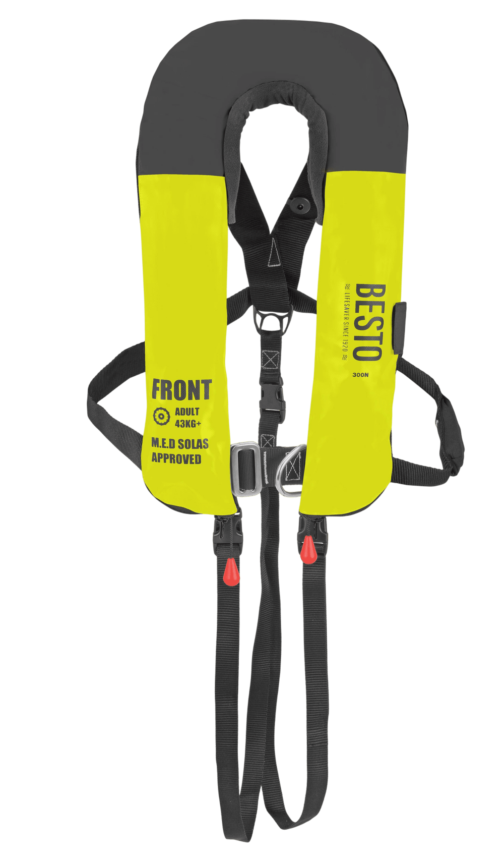 Besto 300N SOLAS TWIN Wipe Clean Yellow