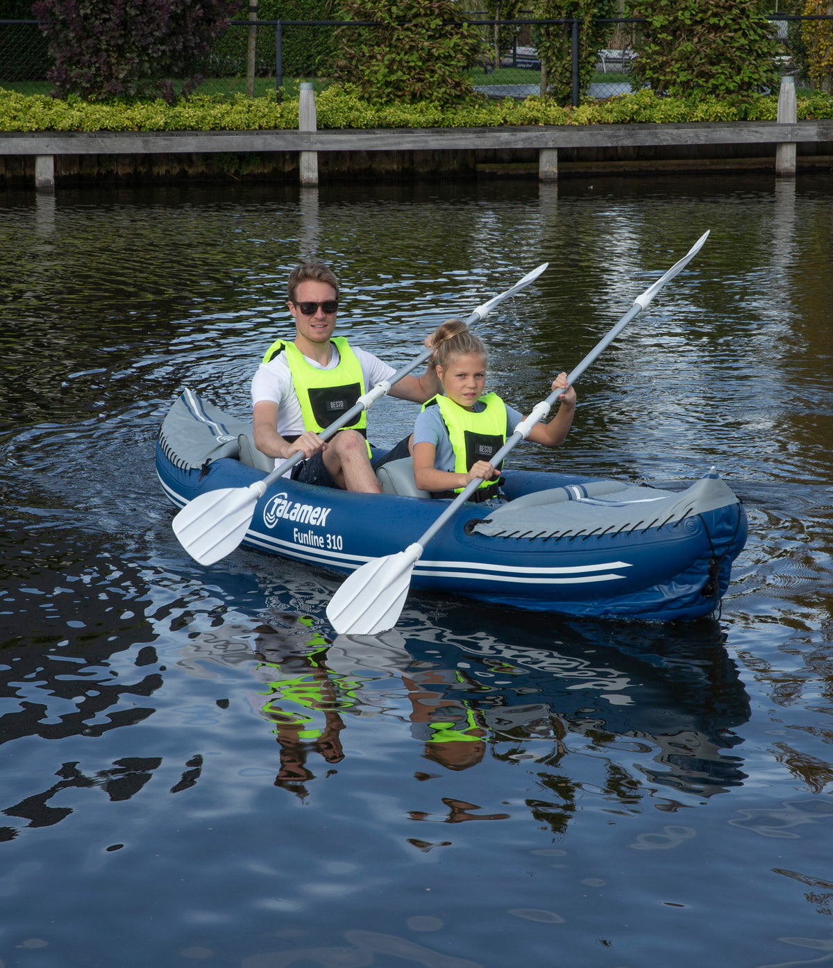 Besto Paddler drijfvest 50 N geel kind