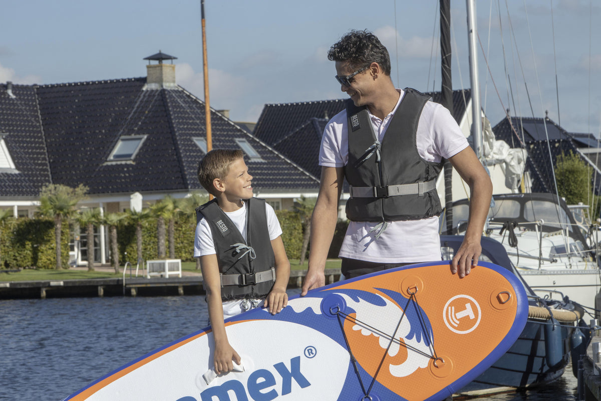 Besto Dinghy drijfvest zwart 50 N maat XXL