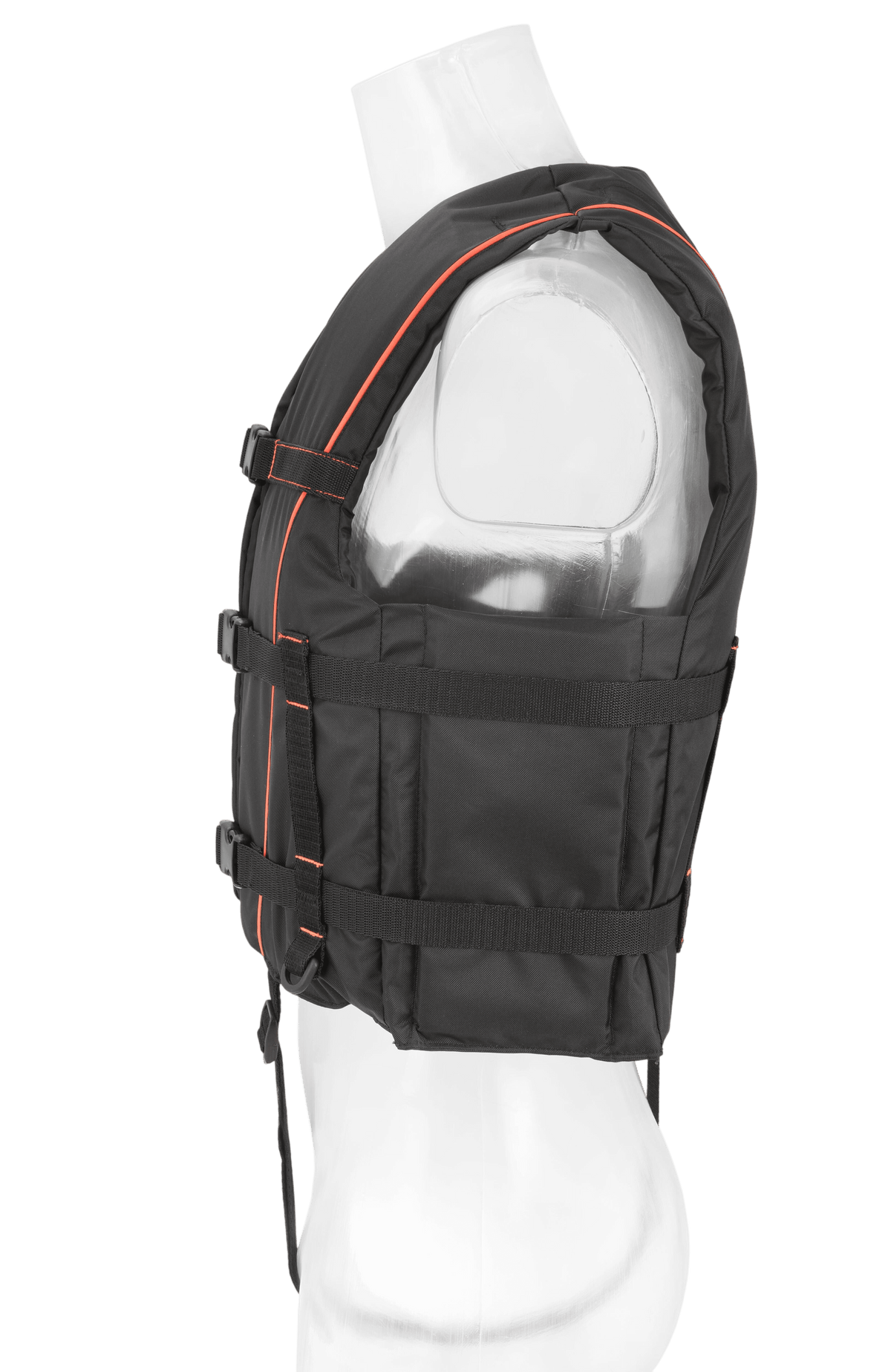 Besto Skivest drijfvest zwart/oranje 50 N maat XL