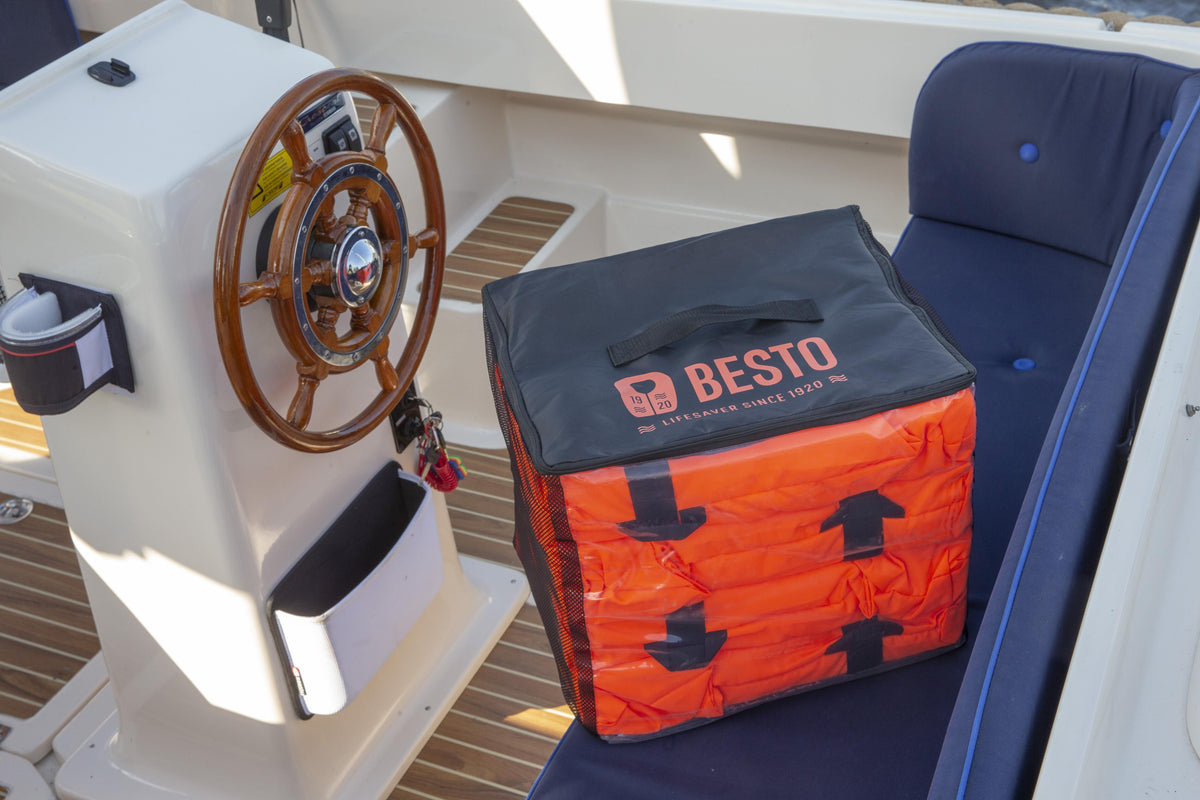 Besto Tas met 4 vesten 100 N volwassene