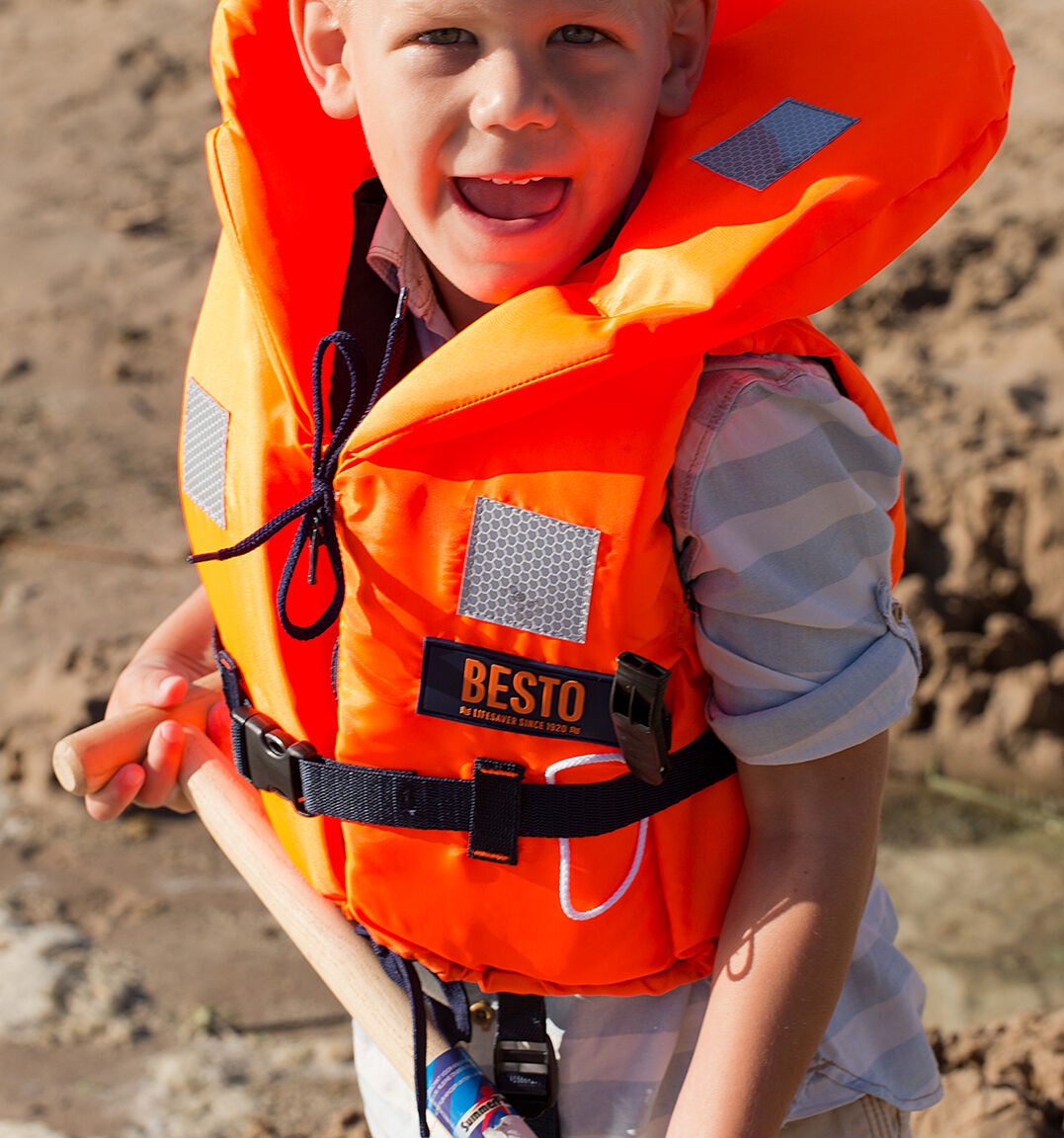 Besto Reddingsvest Econ 100 N oranje junior