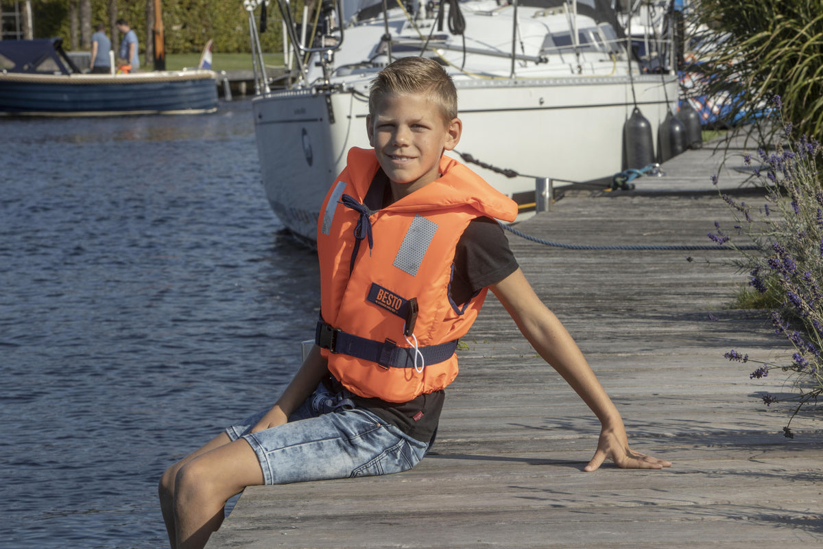 Besto Reddingsvest Econ 100 N oranje maat S