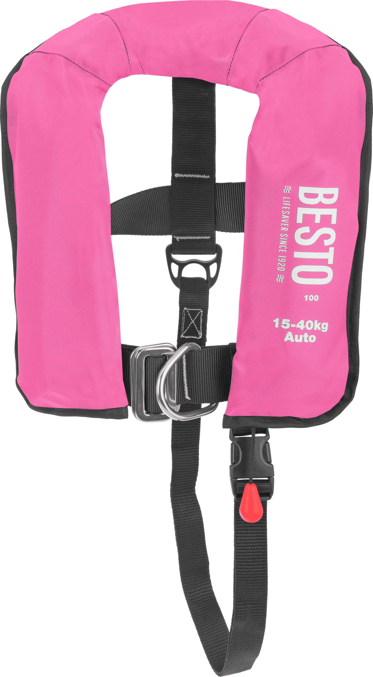 Besto automatisch reddingsvest junior 100 N roze