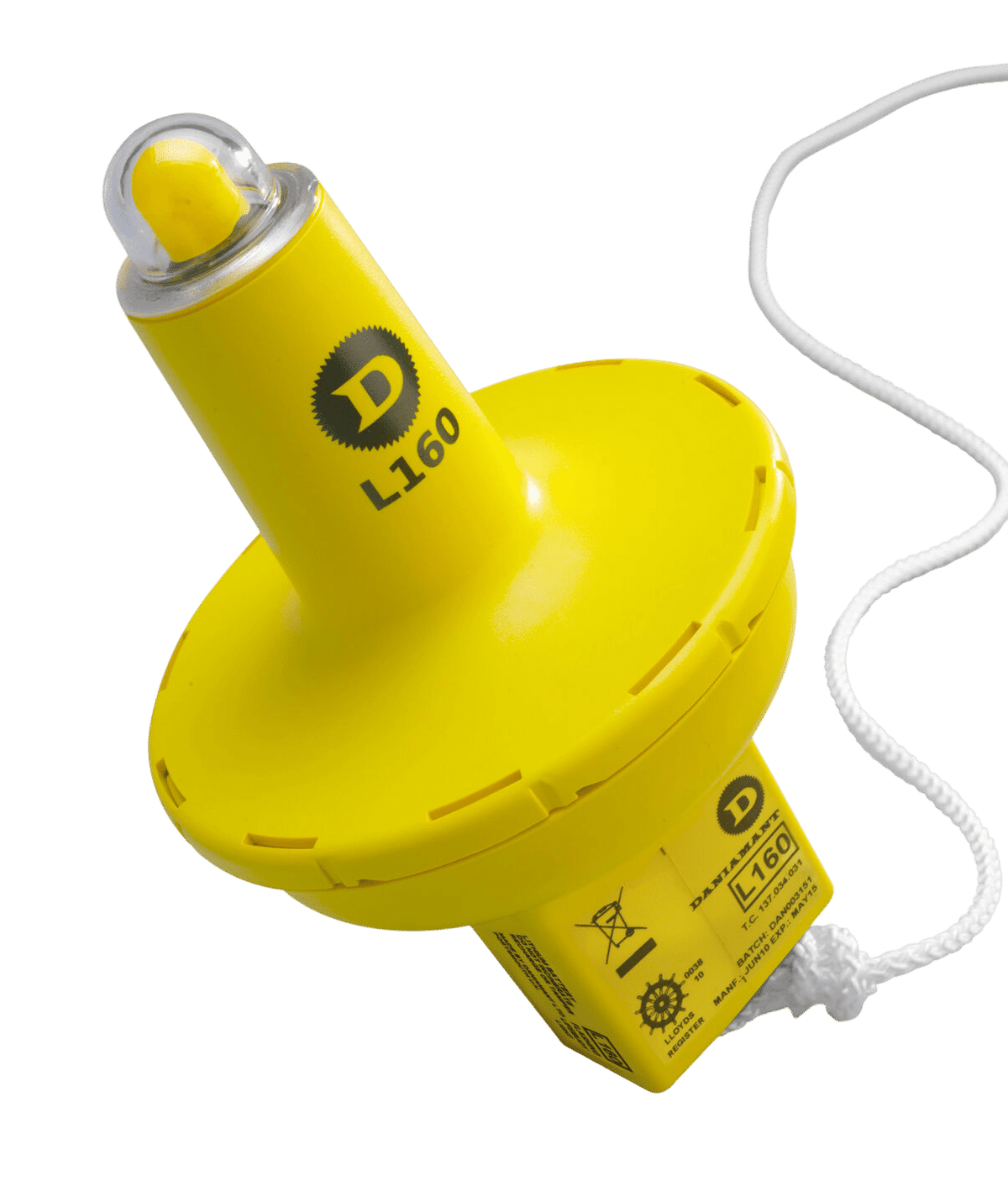 Daniamant L160 reddingsboeilicht met beugel