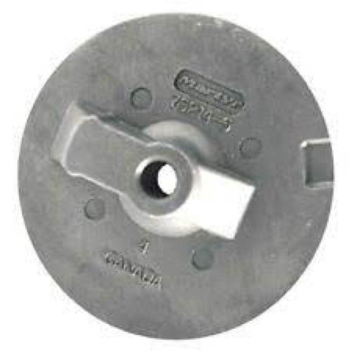 MgDuff plate anode aluminium rond Mercury/Mercruiser Alpha