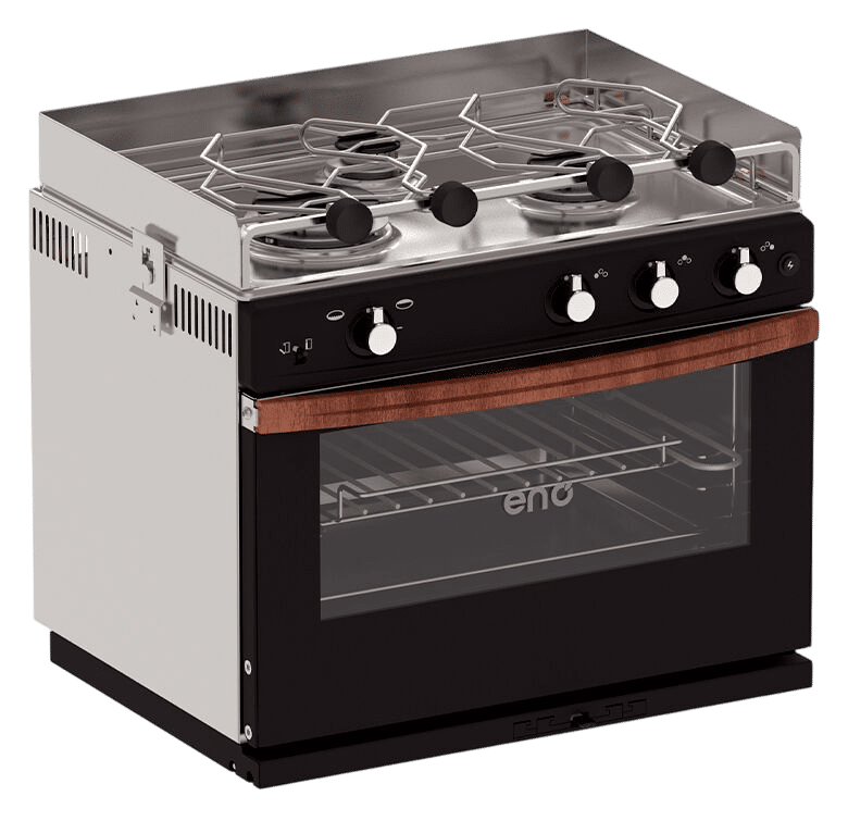 3-pits kooktoestel met oven/grill Allure