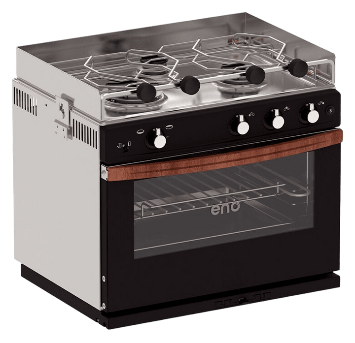 Eno 3-pits kooktoestel met oven/grill Allure