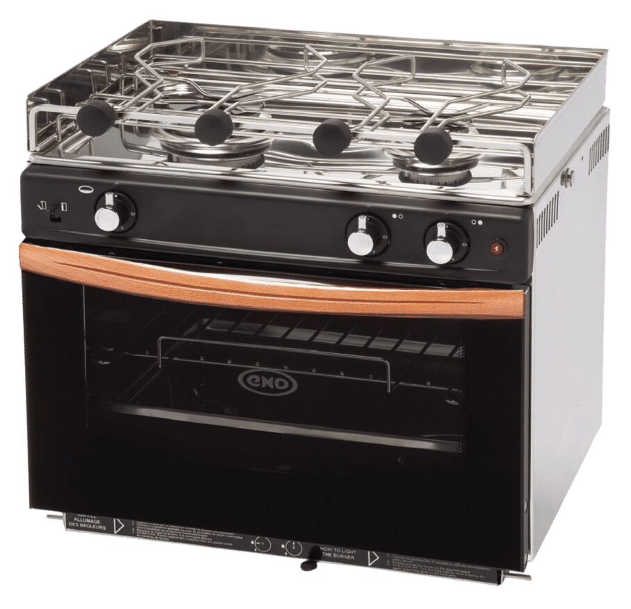 2-pits kooktoestel met oven Allure