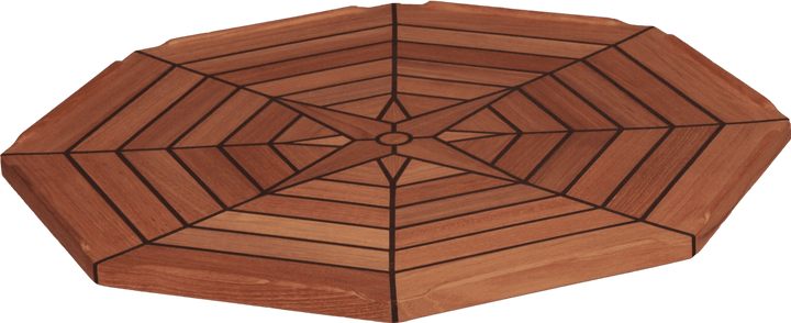 Eude Tafelblad teak 'eight' ø 55 cm