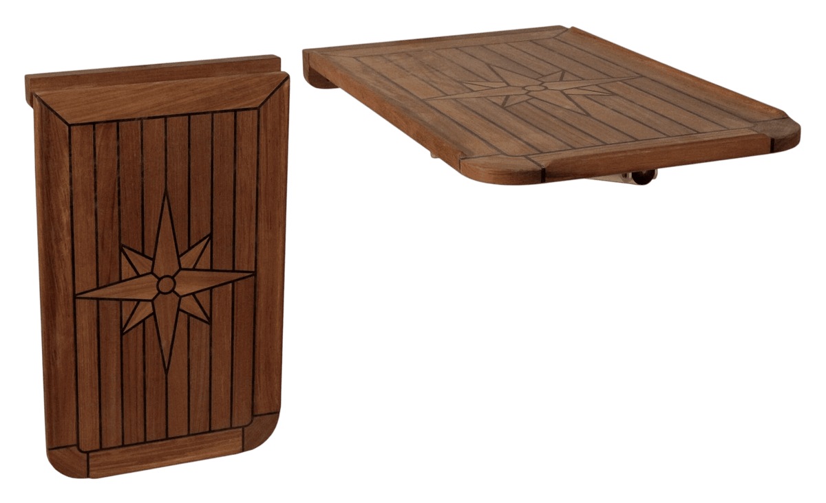Eude Tafelblad teak 'balcony' 38 x 60 cm