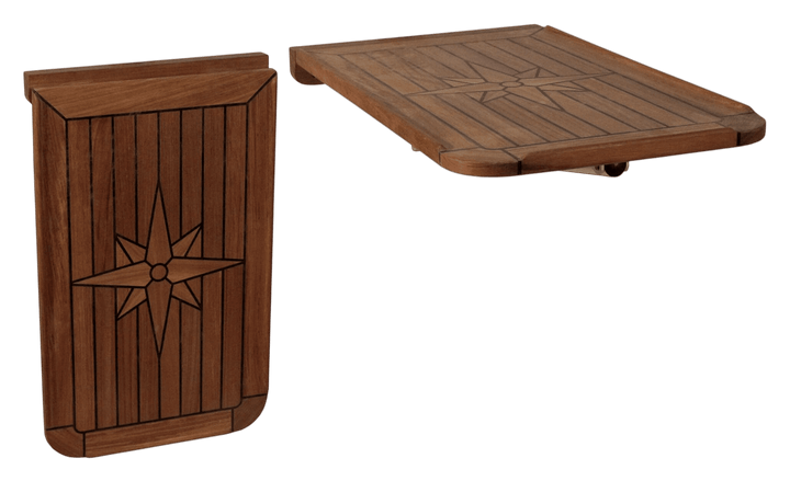 Eude Tafelblad teak 'balcony' 38 x 60 cm
