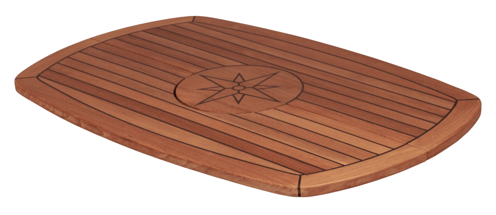 Tafelblad teak 'folding '61x94cm